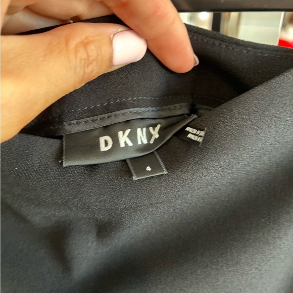 DKNY black midi skirt size 4 - Picture 2 of 2